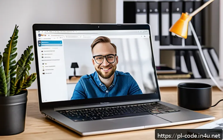 코딩교육지도사 자격증 취득 후 해야 할 일 - A professional Polish programming teacher working at a modern desk with a laptop and coding books, w...