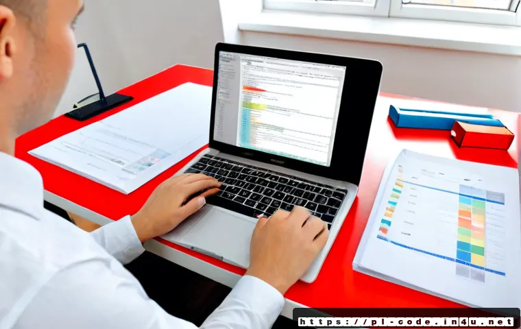 Home 17 코딩교육지도사 직무 기술서 작성 팁 - Photorealistic Polish coding education instructor at a bright modern home-office desk, thoughtfully ...